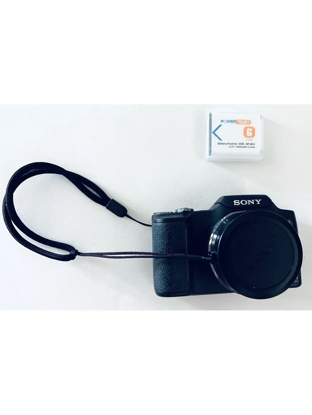 Sony Cyber-shot DSC-H20 10.1MP Digital Camera 10x Zoom Tested Working Battery